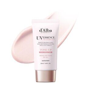 NEW IN BOX! d'Alba UV Essence Pink Correction TONE UP SPF 50 Sunscreen